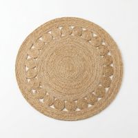 Alfombra Mandala de Arena 120x120 cm Zalmohadas