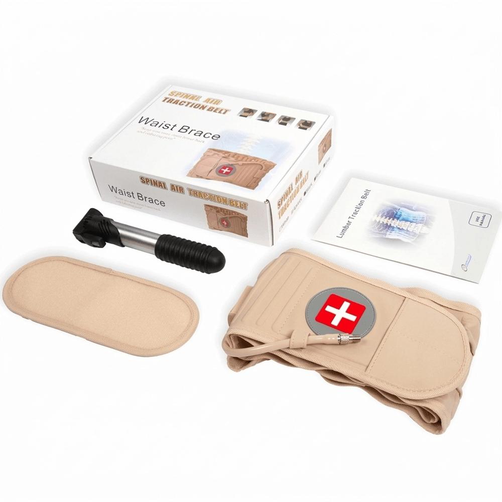 Faja Lumbar Inflable de Traccion de Aire Para Alivio Dolor De Espalda y Cintura.