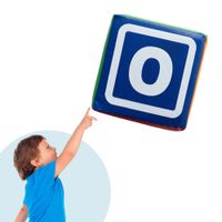 Juego Didáctico Cubo Esponja Vocales