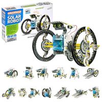 Kit Robot Solar Educativo 14-en-1 - Kit de Construcción STEM