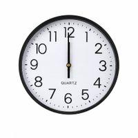 Reloj de Pared 25CM Análogo Moderno Adorno Hogar para Dormitorio Oficina AD1176