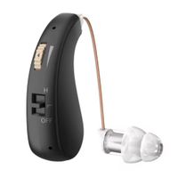AURICULAR RECARGABLE  AUDIFONO AMPLIFICADOR SORDERA SORDO NEGROX1
