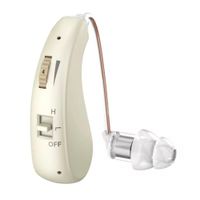 AURICULAR RECARGABLE AUDIFONO AMPLIFICADOR SORDERA SORDO DORADOX1