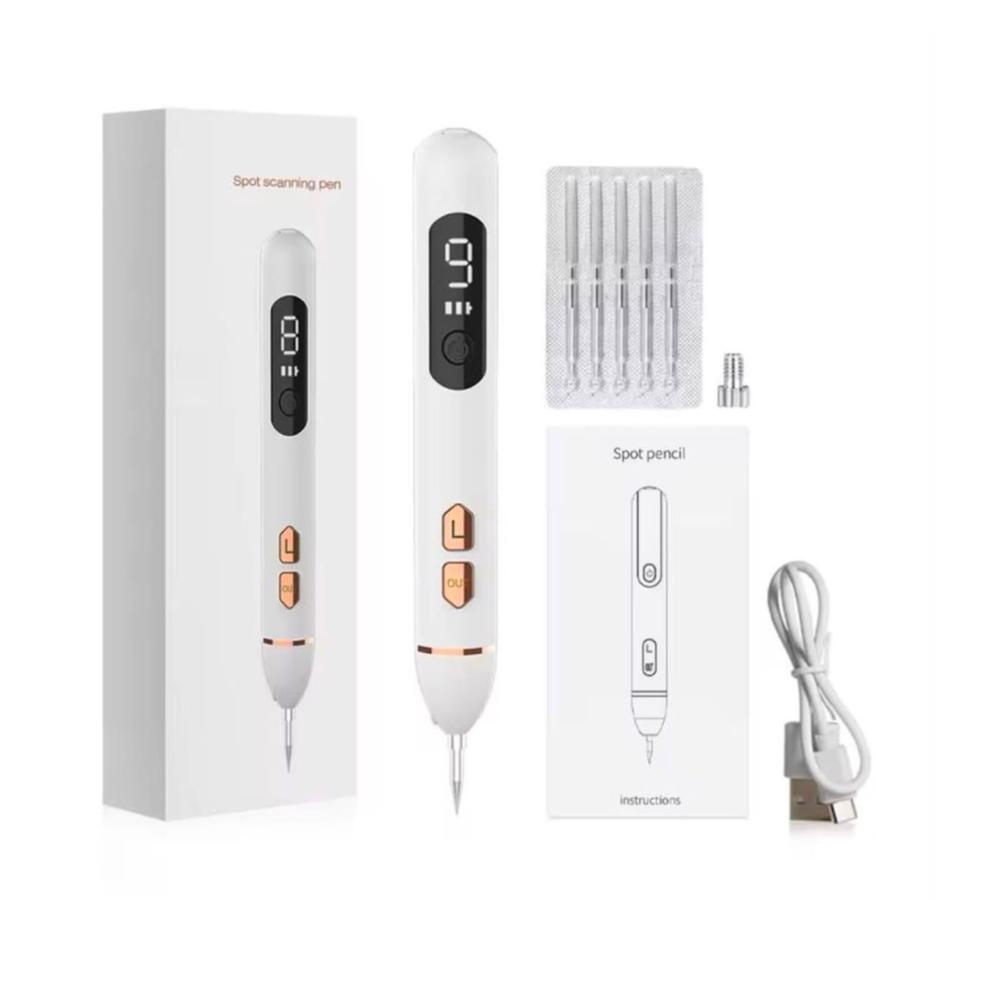 PLUMA LASER DE PLASMA ELIMINA VERRUGAS COLOR BLANCO