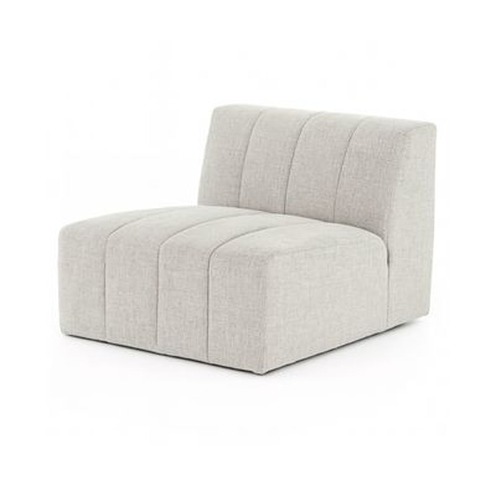 Sofa Nacar forma curva color BEIGE CLARO - Refer Store