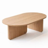 MESA DE CENTRO LIRIO Color Marron claro - Refer Store