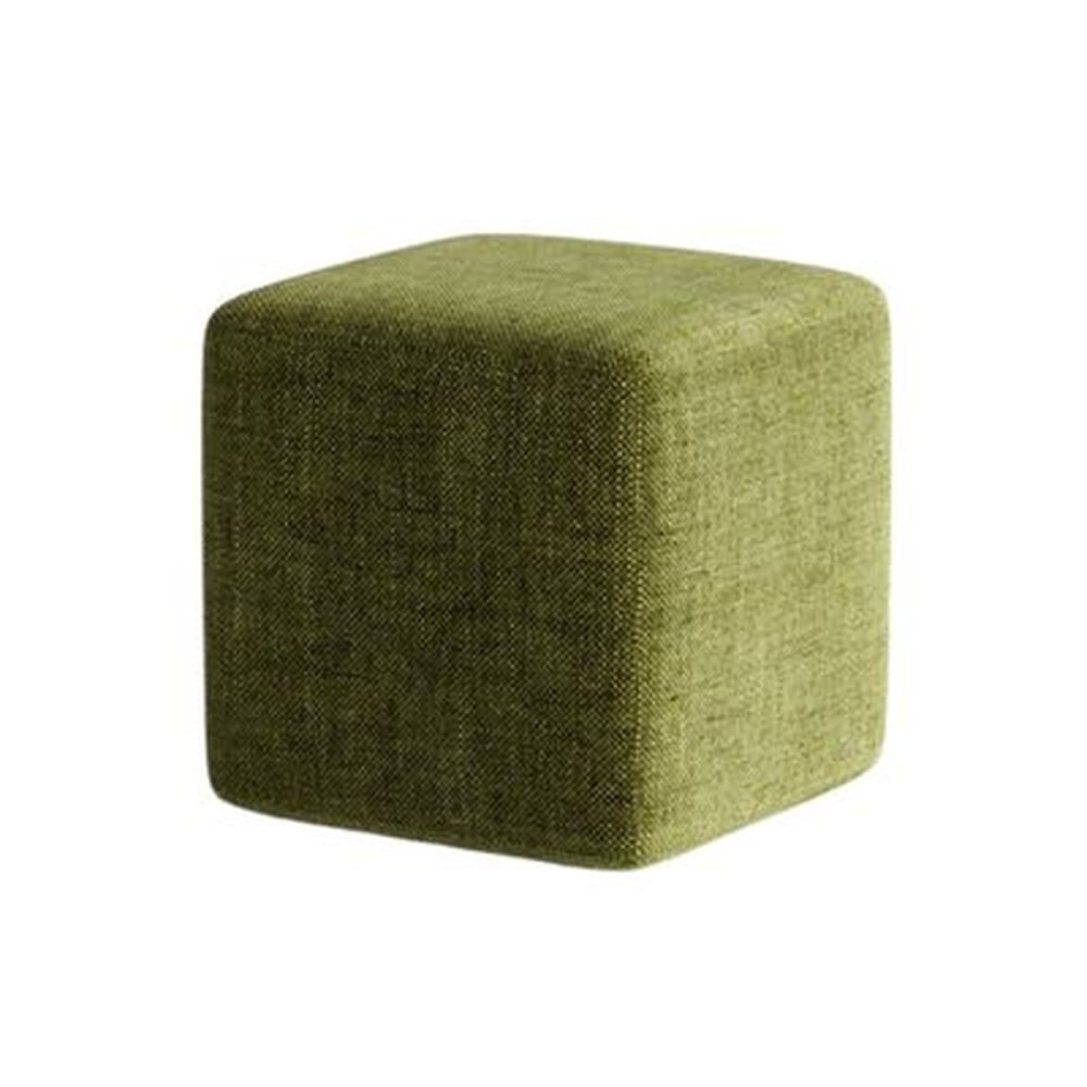 PUFF CUADRADO OLIVO color verde olivo - Refer Store