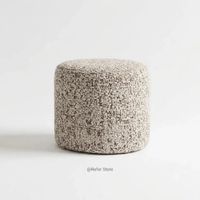 PUFF BOUCLÉ CON TEXTURA TELA INTERNACIONAL-REFER STORE