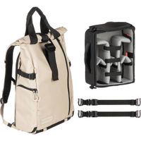 WANDRD Mochila PRVKE V4 Yuma Tan 31L con Inserto Personalizable para Cámara