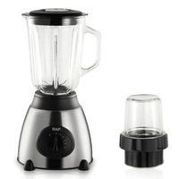 LICUADORA 2 EN 1 CON JARRA DE VIDRIO 1.5L 1000W RAF R.367