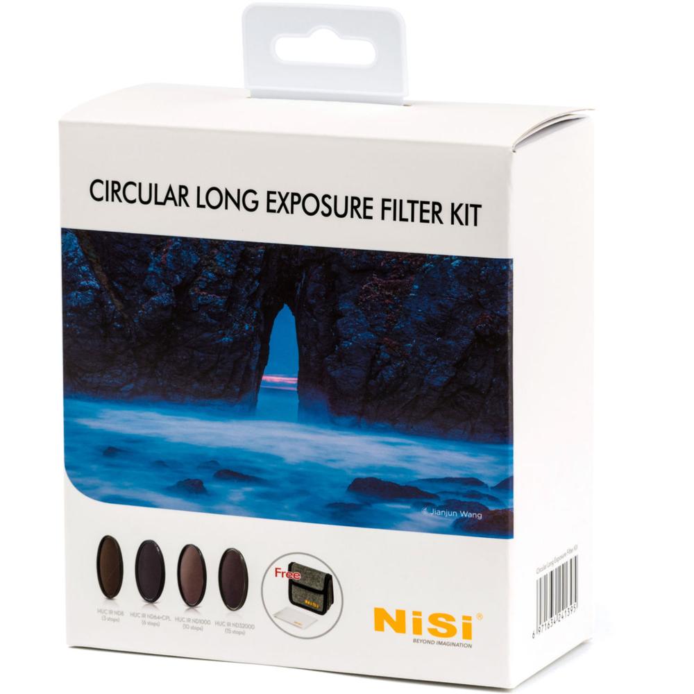 NiSi Kit de Filtros de Exposición Larga Circular 67mm - Filtros ND 0.9 3.0 y 4.5
