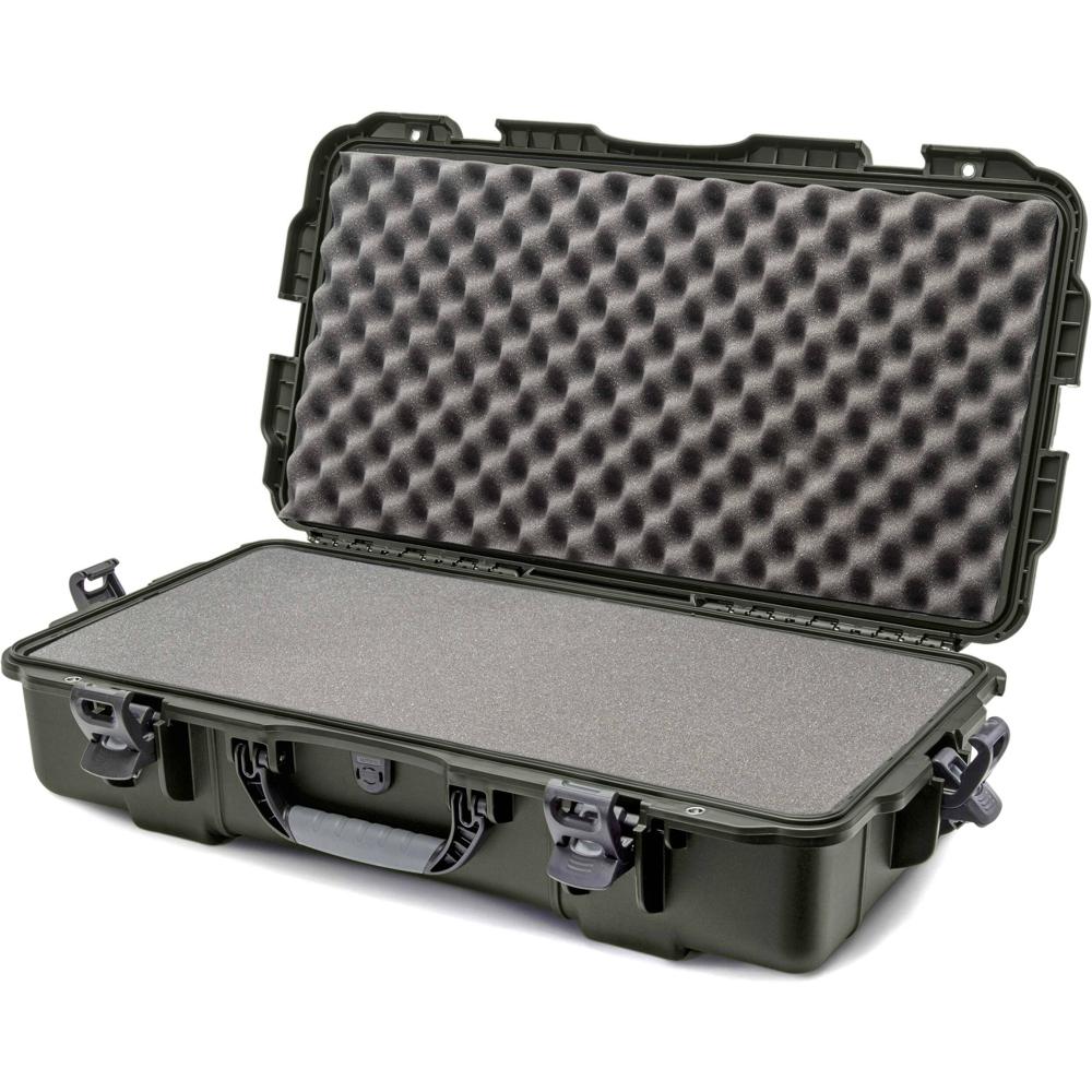 Nanuk 980 Estuche Rígido Oliva 36L con Inserto de Espuma Resistente al Agua