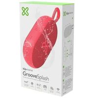 Parlante Klip Xtreme GrooveSplash KBS-030RD Bluetooth 6W IPX7 Rojo