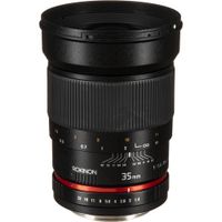 Rokinon 35mm f 1.4 AS UMC Lente para Canon EF - Abertura f 1.4 - Compatible con Full-Frame
