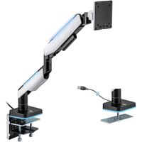 Mount-It Soporte de Monitor Pesado para Pantallas Ultrawide hasta 49 pulgadas - Ajuste Completo