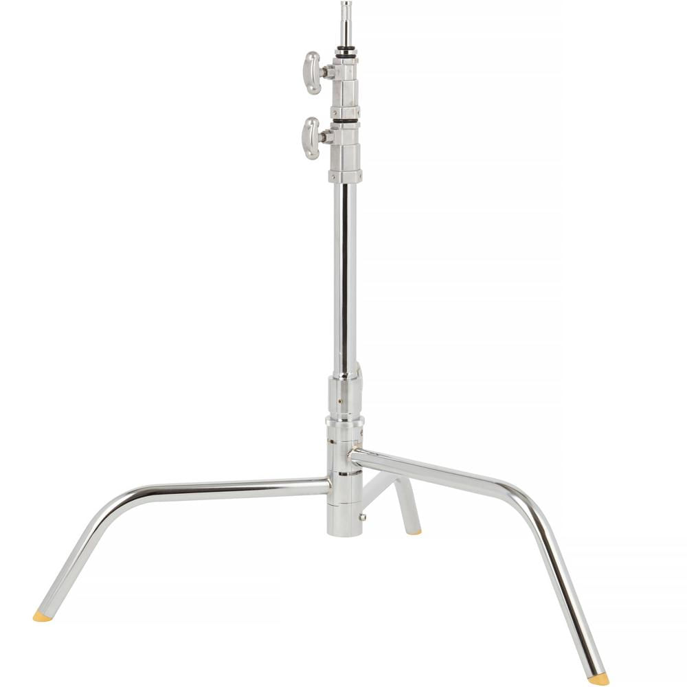Impact C-Stand 20 pulgadas Chrome con Base Desmontable y Capacidad de Carga de 22 lb