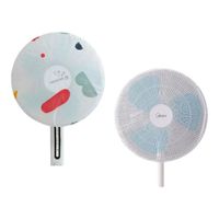 Pack x3 Fundas Antipolvo Ventilador 45 cm PEVA - Protector Impermeable Reutilizable Lavable