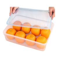 Set 4 Organizadores Herméticos para Cocina Contenedores de Alimentos 5L