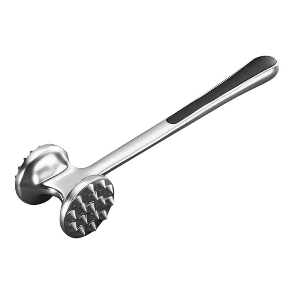 Martillo Ablandador de Carne Well Being de Aleación de Zinc  Doble Cara para Carne, Pollo y Bistec