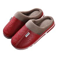 Pantuflas Tipo Zueco con Forro Térmico Suave y Suela Antideslizante para Hogar
