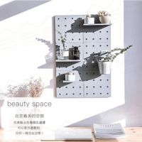 Pegboard Organizador de Pared x6 con Repisas y Ganchos