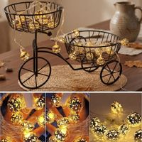 Macetero Cestas Multifuncion Organizador Decorativa y Luces