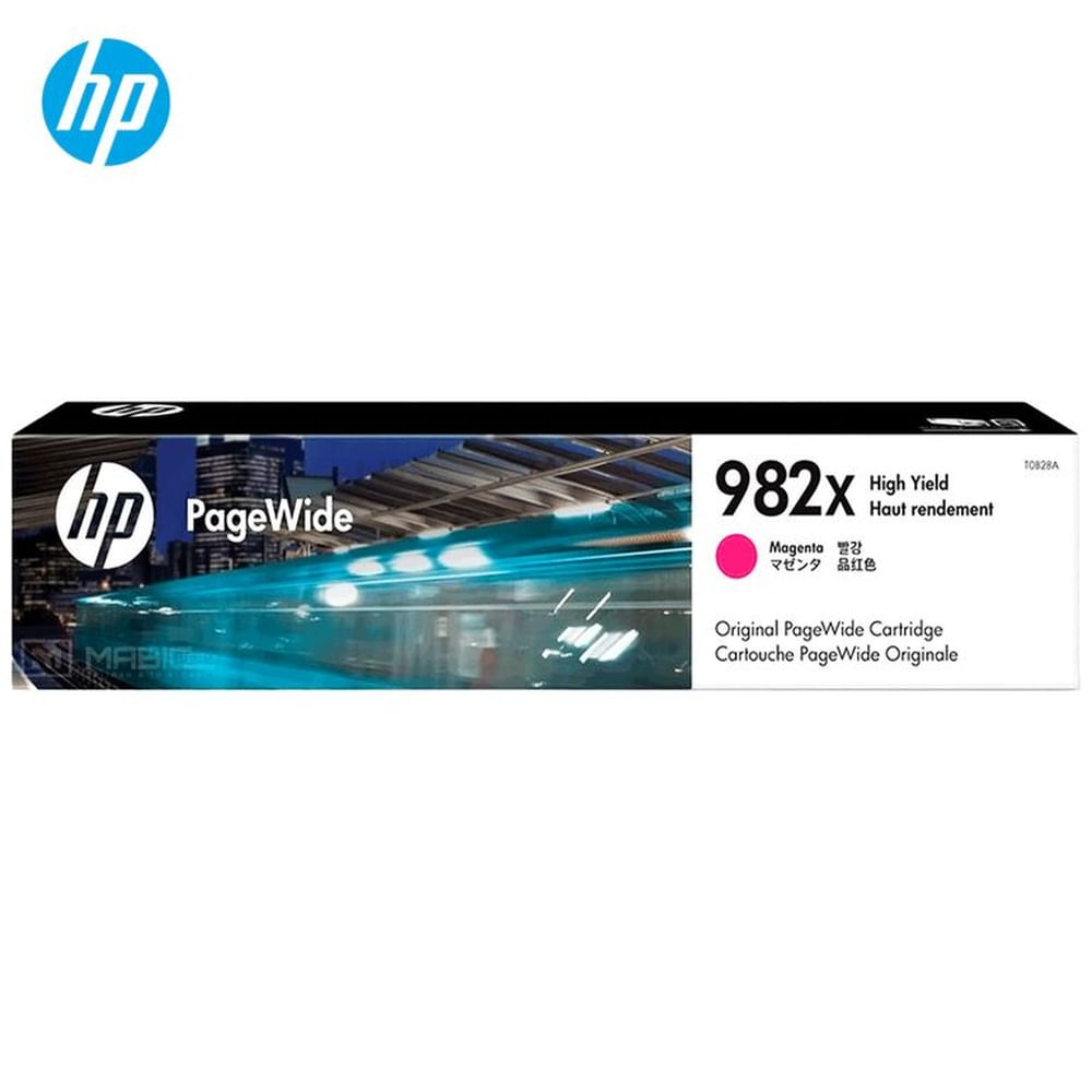 Cartucho de Tinta HP 982X Magenta T0B28A PageWide 765dn, 780, 785 Original