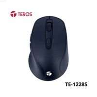 MOUSE INALÁMBRICO TEROS TE-1228S NEGRO 6 BOTONES USB