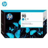 Cartucho de Tinta HP 90 Cian C5061A Designjet 4500, 4520 Original - 400ml