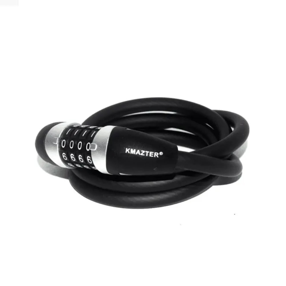 CABLE CANDADO DE SEGURIDAD PARA SCOOTER Y BICICLETA CLAVE NUMÉRICA