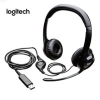 AURICULARES ESTEREO ON-EAR CON MICROFONO LOGITECH H390, INTERFAZ USB-A, COLOR NEGRO