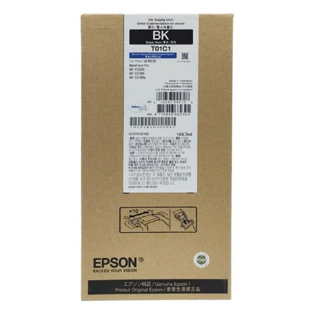 Tinta Epson T01C Negro T01C120 - 143ml