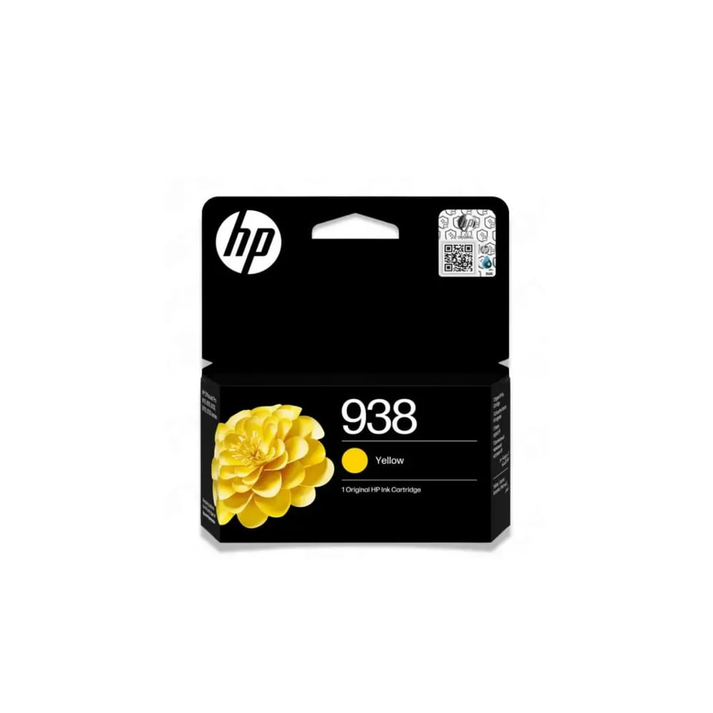 Cartucho de Tinta HP 938 Amarillo 4S6X7PL OfficeJet 9130, 9730 Original