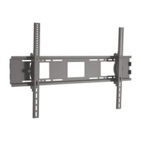 Rack Soporte Fijo con Inclinacion Para TV y Pantalla Interactiva - Koreano -  37 a 100 Pulgadas
