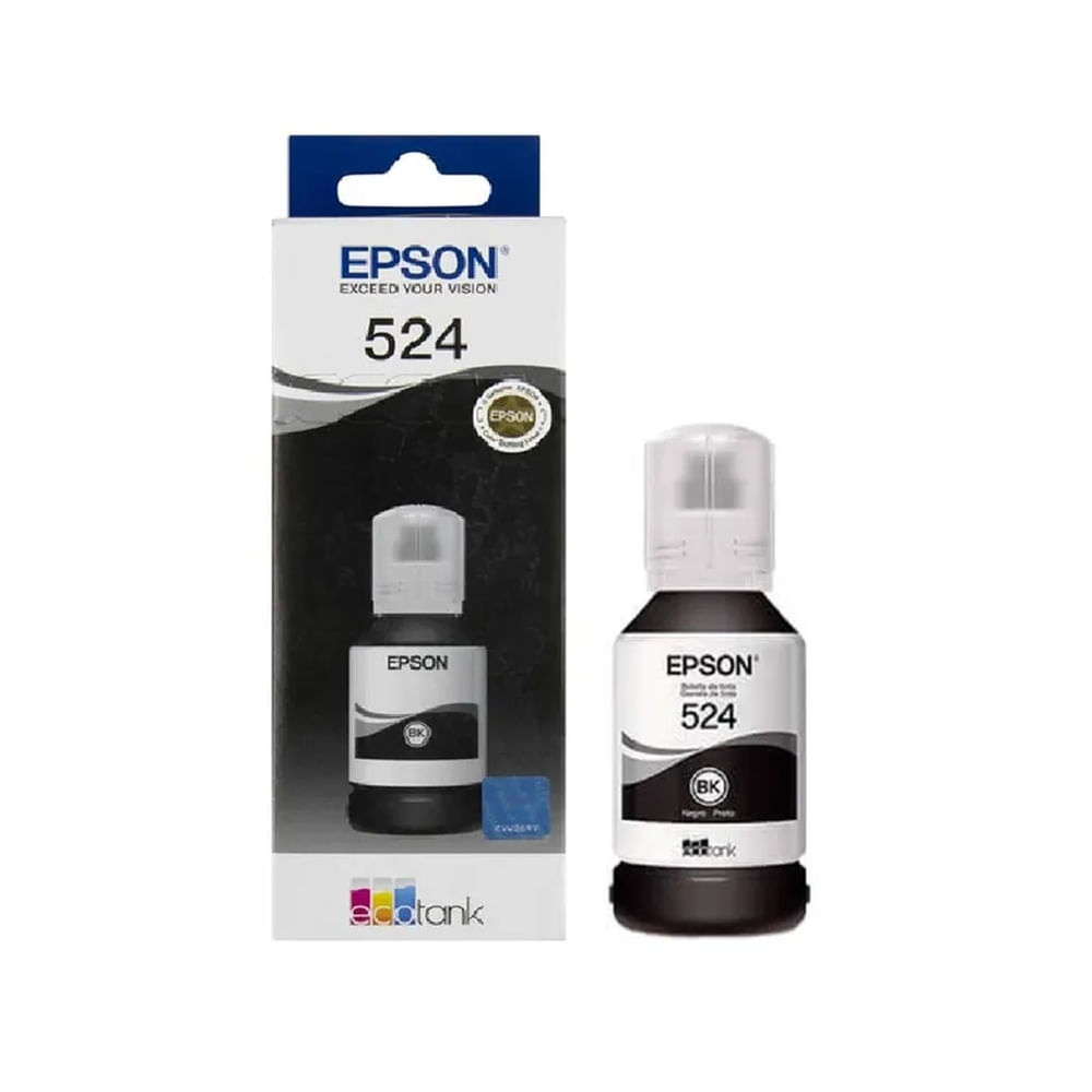 Tinta Epson T524 Negro Ecotank L15150 Original - 127ml
