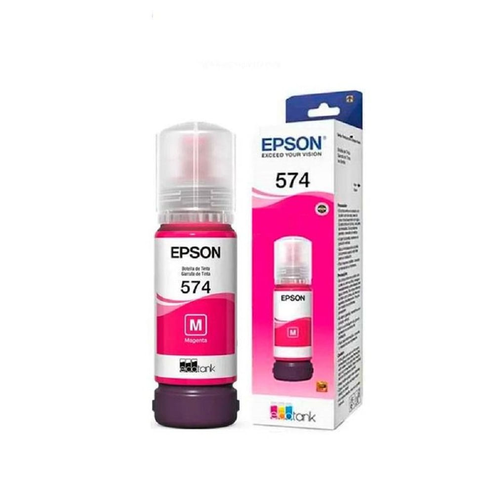 Tinta Epson T574 Magenta EcoTank L8050 Original - 65ml