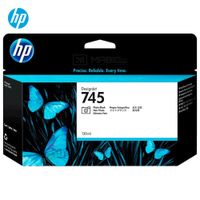 Cartucho de Tinta HP 745 Negro Fotográfico F9J98A DesignJet Z2600, Z5600 Original - 130ml