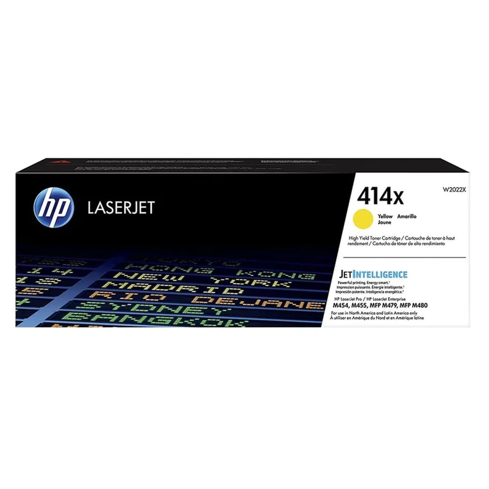 TONER HP 414X AMARILLO W2022X L.J. M454 ORIGINAL