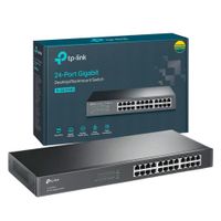 SWITCH TP-LINK 24PORT GIGABIT 101001000 TL-SG1024 METALICO