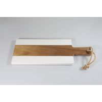 Tabla Mármol Queso Rectangular