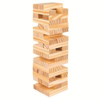 Juego De Mesa Torre De Bloques De Madera Spin Master Games
