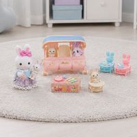Set De Juego Coche De Bebé Con Conejo Dreamy