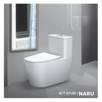 Inodoro Minimalista Naru Blanco Stone