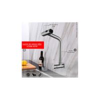 LLAVE DE COCINA SATINADO PARED RETRACTIL LC304-0378