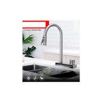 MEZCLADORA DE COCINA CASCADA SATINADO MC304-0900