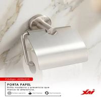 Porta Papel  XM MOD ADB6210 acero brillante