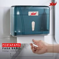 Dispensador papel XM MOD ADB621547 plástico azul
