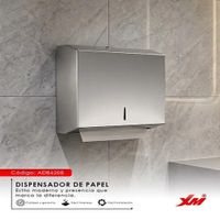 Dispensador papel XM MOD ADB6208 acero