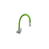 LLAVE DE COCINA A LA PARED PICO FLEXIBLE VERDE CLARO GF1208-04