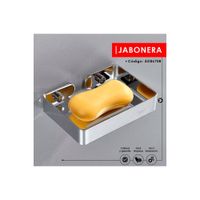 PORTAJABÓN ACERO INOXIDABLE SATINADO ADB6708